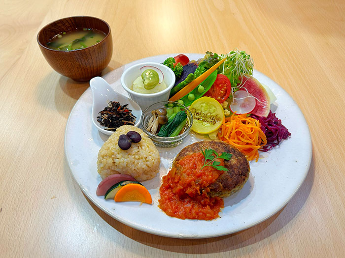 「RotaCafe Fukuoka(ロタカフェ)」のヴィーガンランチ