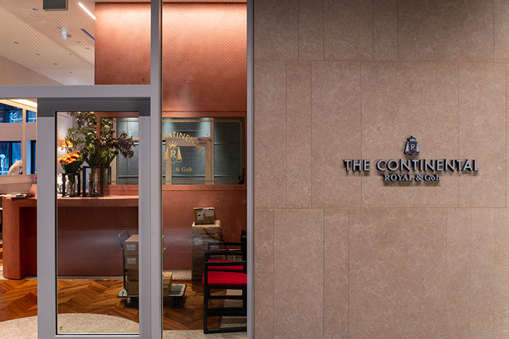 天神・ONE FUKUOKA BLDG.にある「THE CONTINENTAL ROYAL&Goh」の店舗外観
