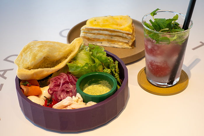 THE ALLDAY ORTOのランチやスイーツ