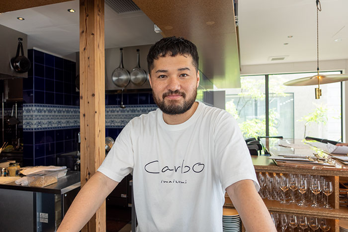 「Carbo(カルボ)今泉店」オーナーシェフ・由利拓也さん