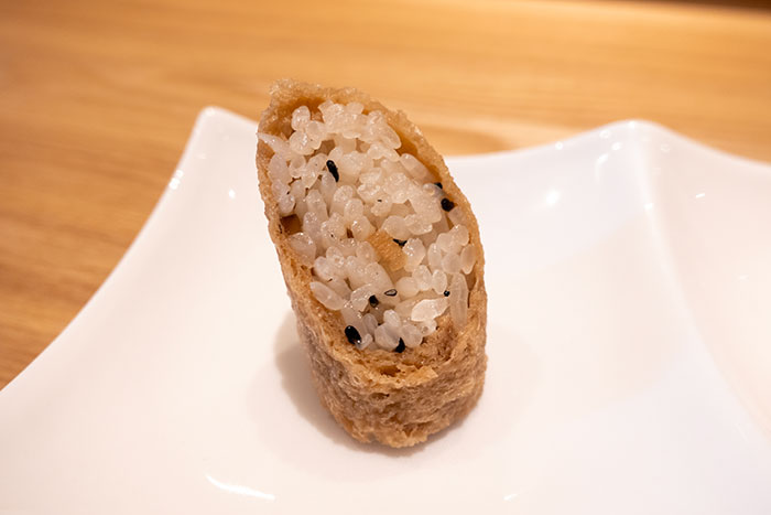 焼とり大川＿お通し＿南関あげいなり