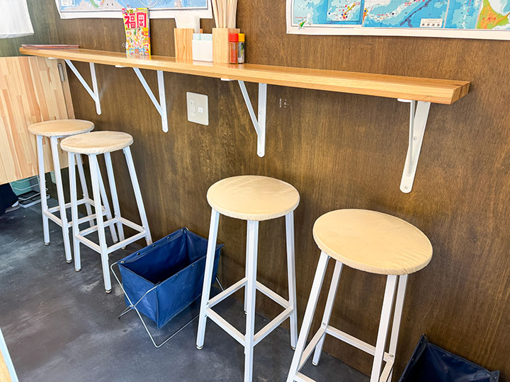 冷房完備で快適に過ごせる『ことりこ』の店内イートインスペース